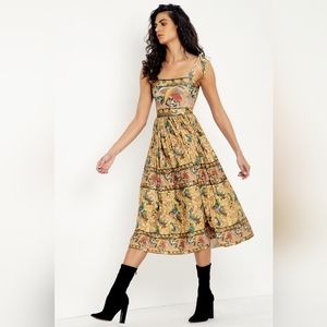 Blackmilk Peacock Garden Dress